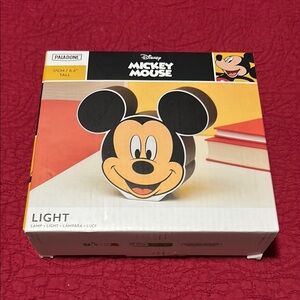 Disney Mickey Mouse Black and Yellow desktop Lights nib